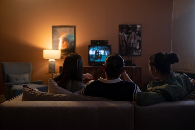 unplugged watching movie together with laughter together is a great way to holidays.