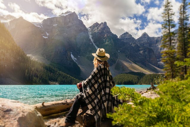 reflection and meditation; meditation in lap of nature